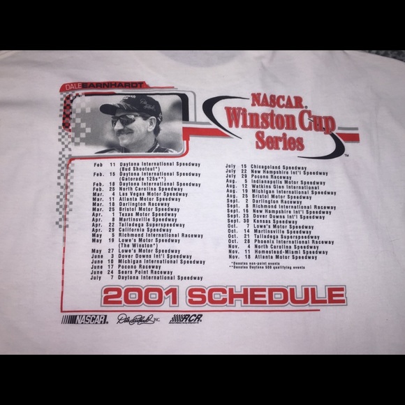 Competitors View Other - Dale Earnhardt NWT Vintage 2001 Winston Cup Serie